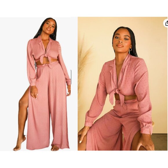 Dippin Daisy's - Mauve - Georgia Top & Daphne Pant (2 Piece Set) - XS - Picture 1 of 2